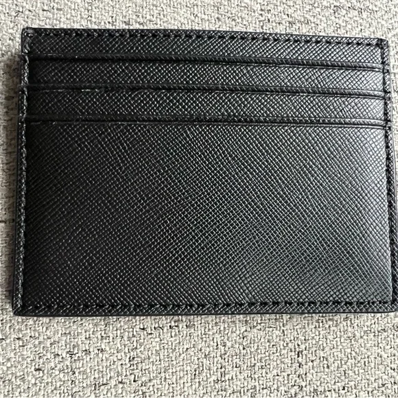 Kate Spade New York black Saffiano leather card holder - Picture 3 of 7